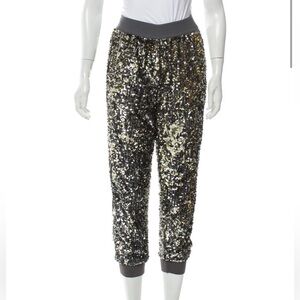 Sequin Jogger Pants